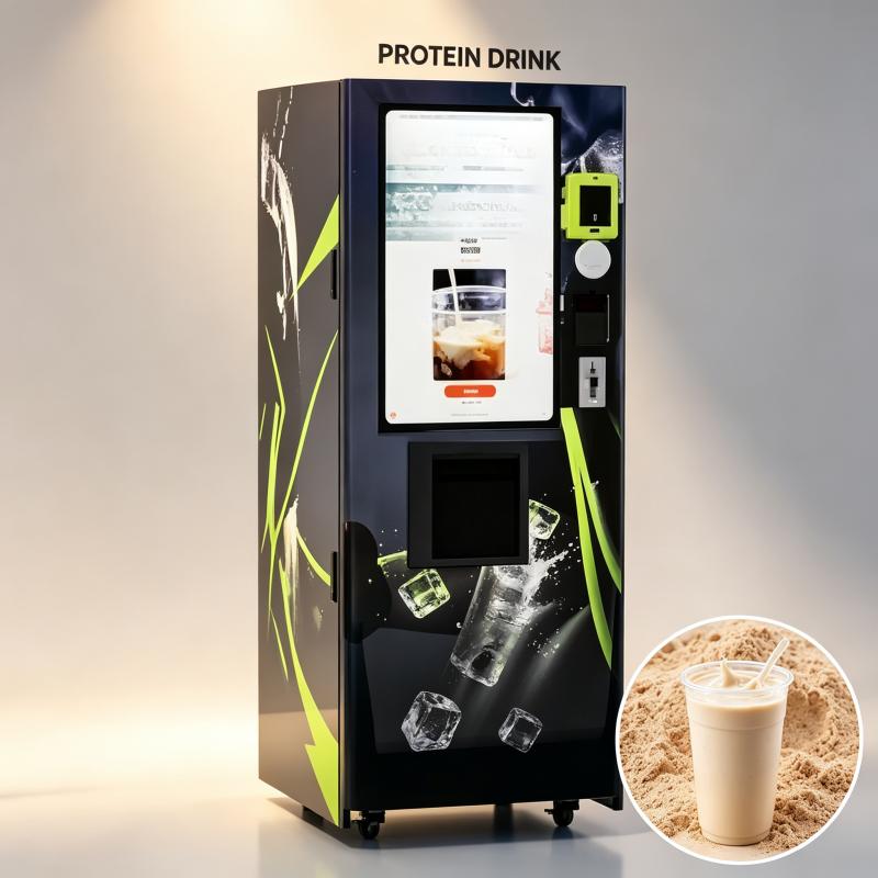 Nutrition Fitness Center - Ticari Protein Shake Otomatı Otomatik Toz