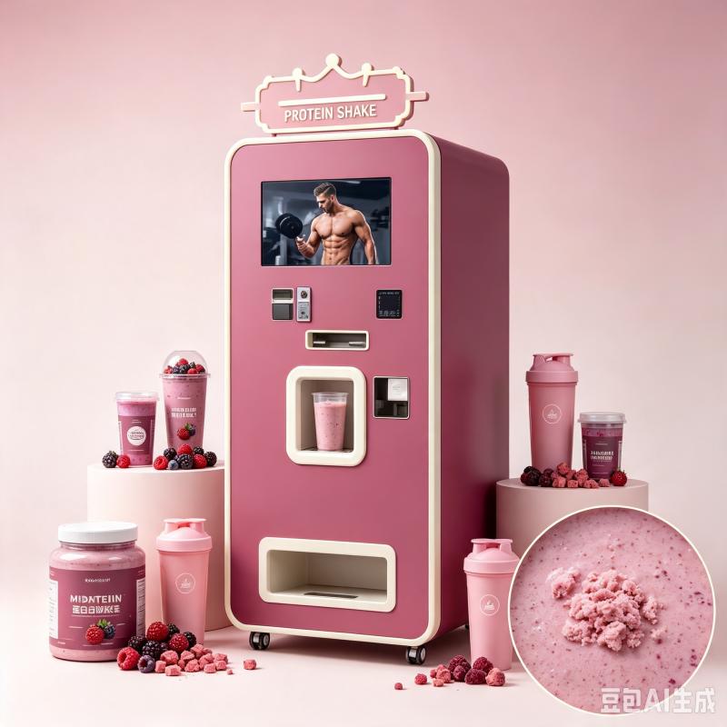 Nutrition Fitness Center - Protein Shake Otomatı Özelleştirilmiş Akıllı Beslenme