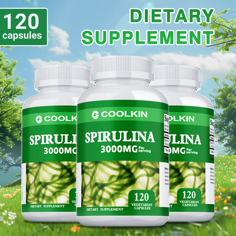 Nutrition & Fitness Hub Photos - Spirulina Kapsülleri - Detoks, Enerji, Sindirim