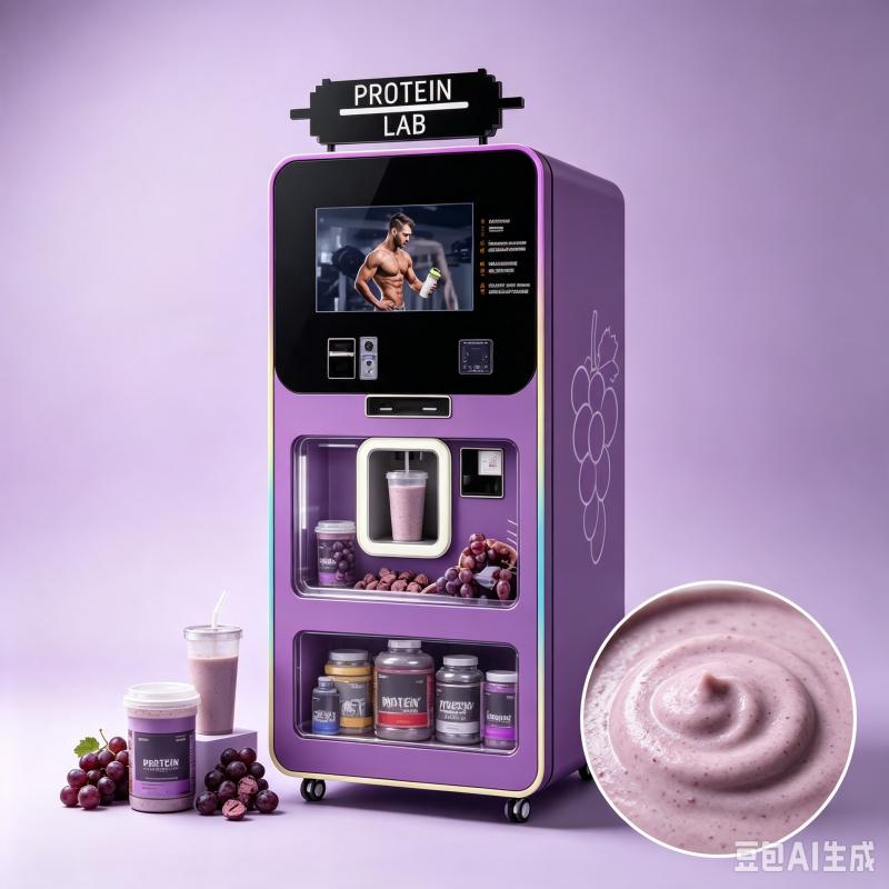 Nutrition Fitness Center - Protein Shake Otomatı Özelleştirilmiş Yüksek Hızlı