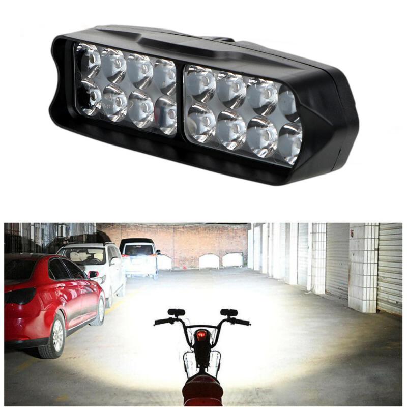 Head Racket Boom - Motosiklet far 12v Spot başkanı işık