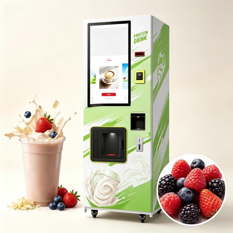 Ticari Protein Shake Otomatı O - Nutrition Fitness Center incelemesi ve fiyatı