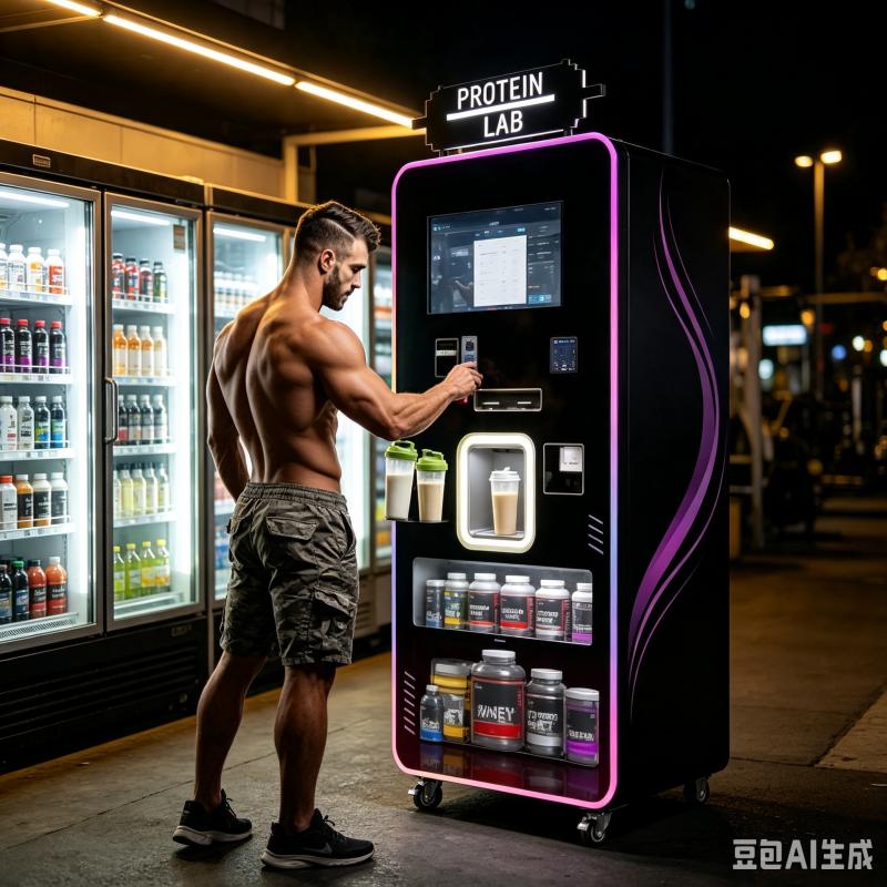 Protein Shake Otomatı Özelleşt - Nutrition Fitness Center incelemesi ve fiyatı