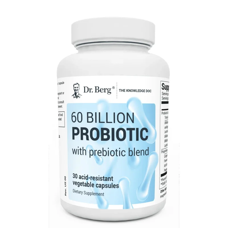 Dr. Berg 60 Milyar 10'lu Prebi - Probiotic 60 Billion incelemesi ve fiyatı