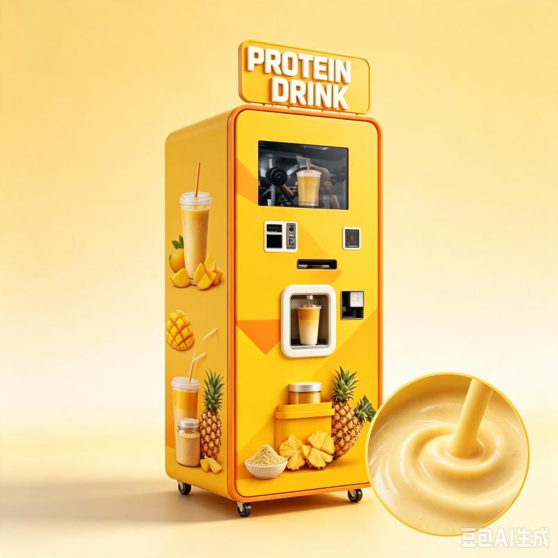 Protein Shake Otomatı Özelleşt - Nutrition Fitness Center incelemesi ve fiyatı