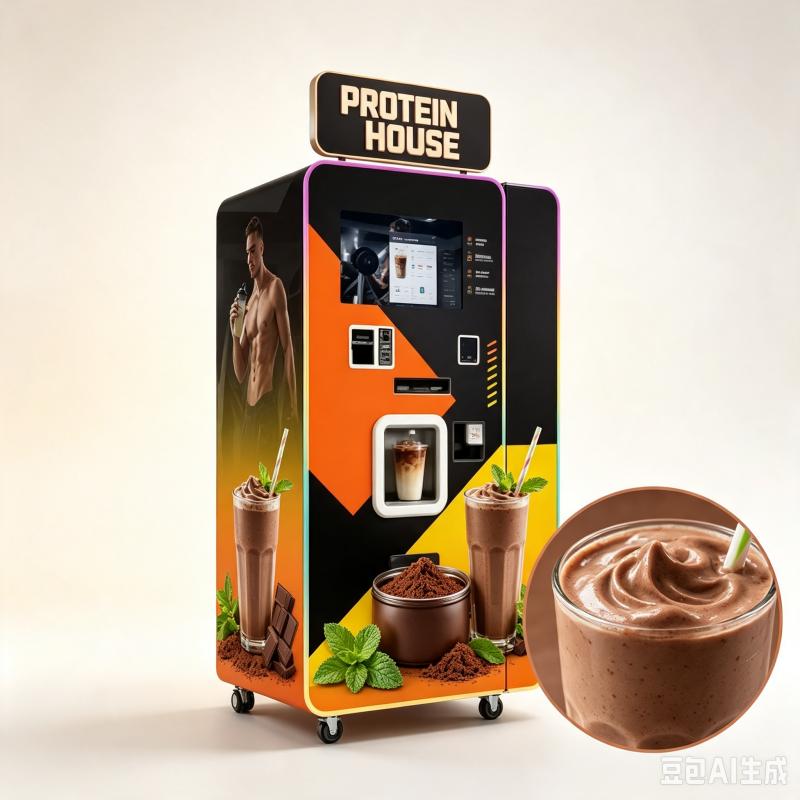 Protein Shake Otomatı Özelleşt - Nutrition Fitness Center incelemesi ve fiyatı