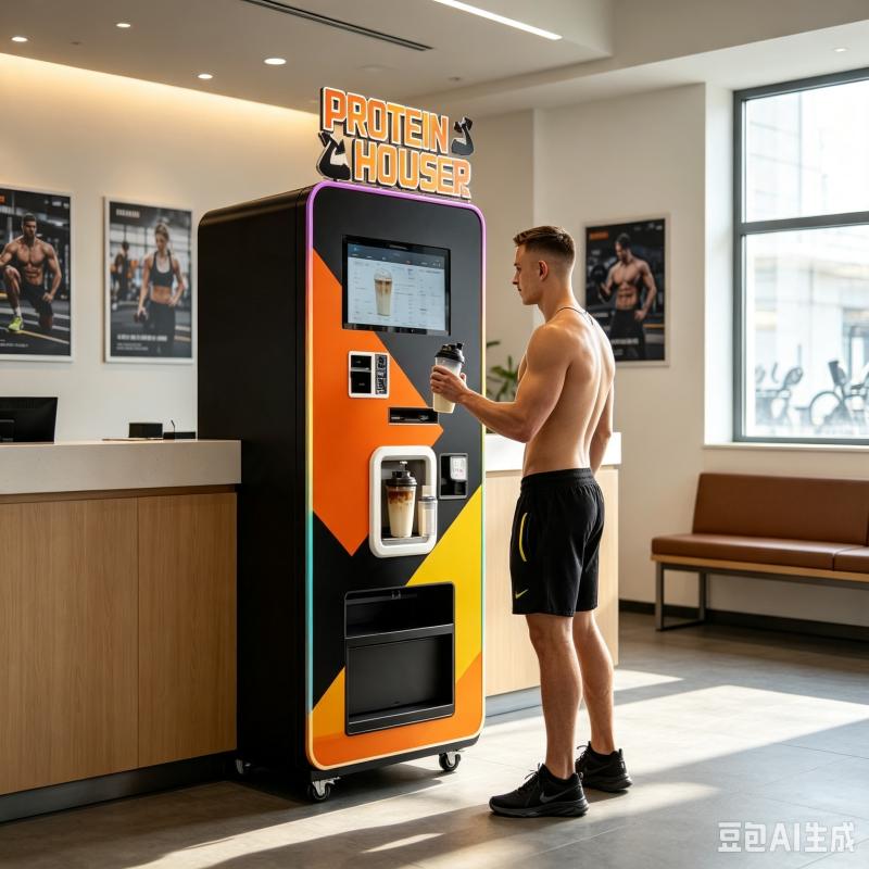 Otomatik Protein Shake Otomatı - Nutrition Fitness Center incelemesi ve fiyatı