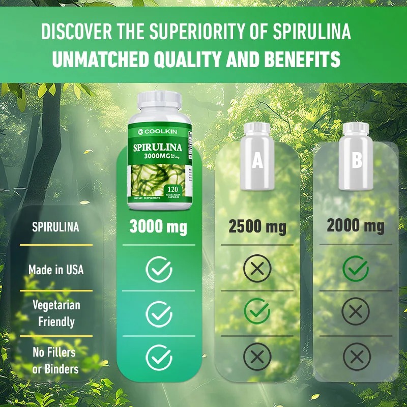 Spirulina Kapsülleri - Detoks, - Nutrition & Fitness Hub Photos incelemesi ve fiyatı